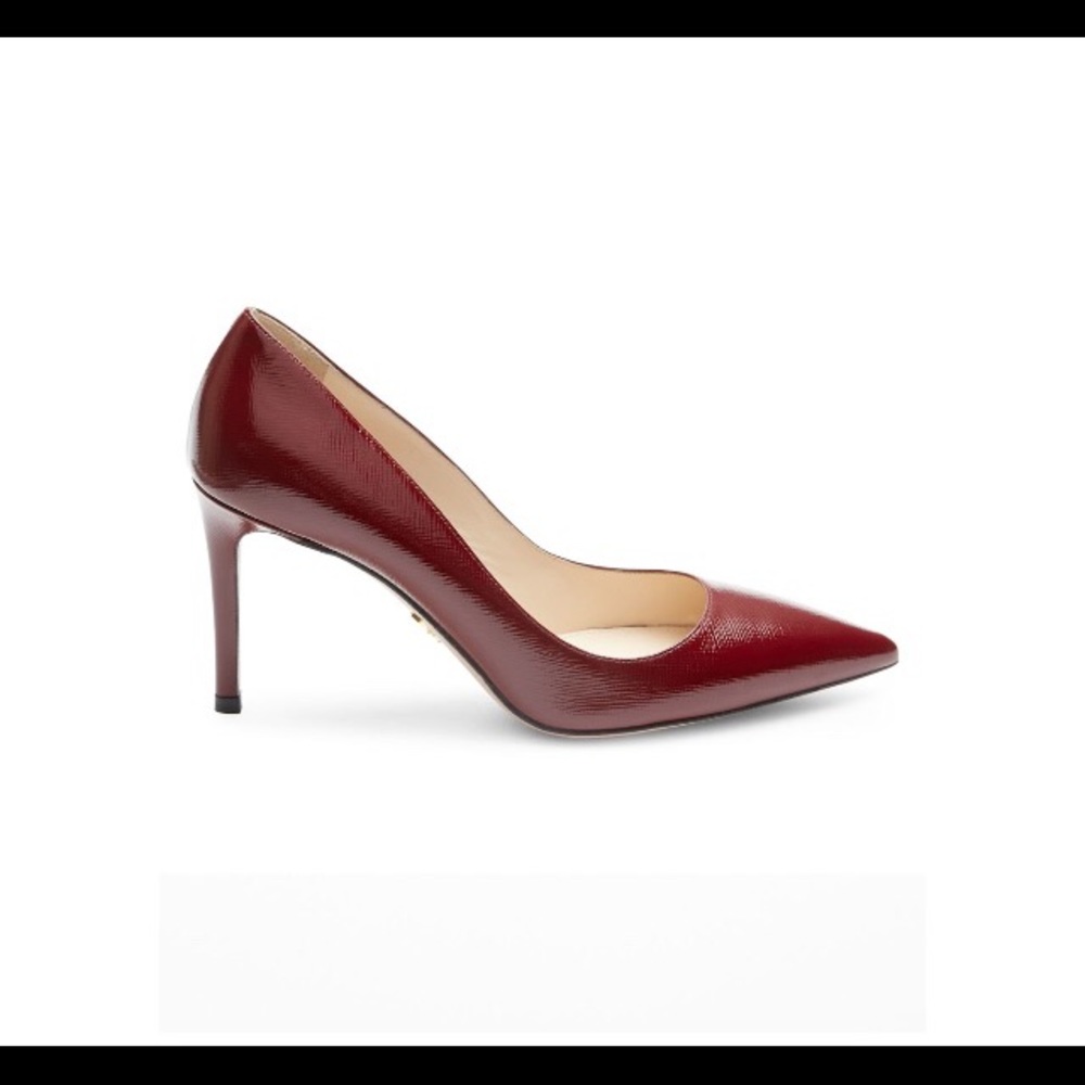 NEW Prada Spazzolato Leather Pumps (Euro 41) US 11